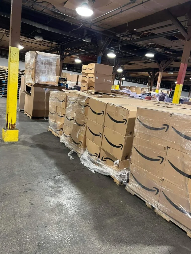 Product listing image for Amazon Coffin Box Return Pallet