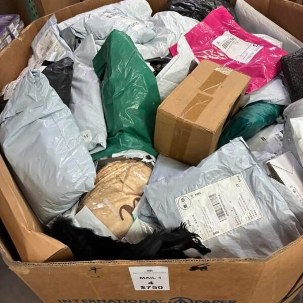 Amazon unclaimed packages pallet unboxing mystery wholesale $750